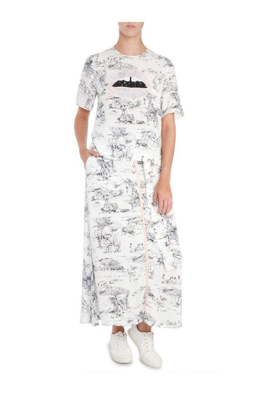 Josie Serengeti Embellished Lip Tee-Tee-Markus Lupfer-Debs Boutique